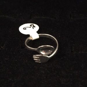 Jewelry - Silver Fork & Spoon ring. Jewelry - Silver Fork & Spoon ring.